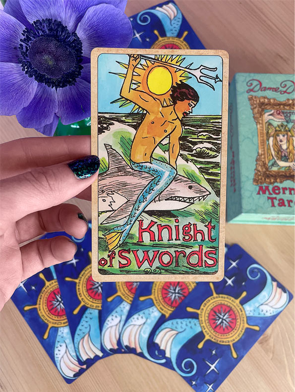 Mermaid Tarot, Gold Edition, by Dame Darcy